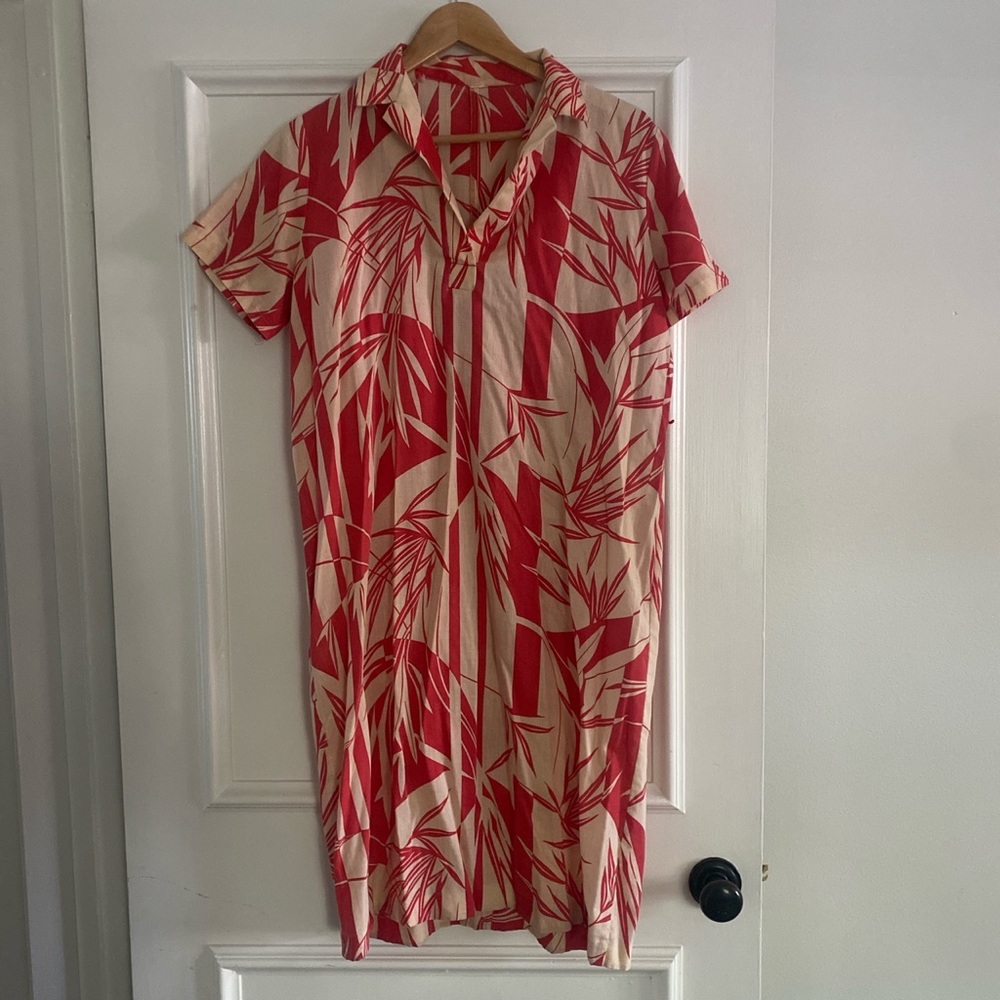 Hawaiian shirt dress